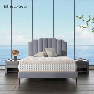 Supplier <strong>Matras</strong> 12inch Factory Comfortable Memory Foam Pocket Spring Sleep Bed Mattresses Mattress in Box Colchon - Product Image 5