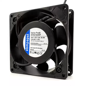Ebmpapst DV5214/2HP 127x127x38มม. 24V DC 320m 3/H 188CFM 7.2A 38.5W PWM ลูกปืน IP54ลวดตะกั่วอินเวอร์เตอร์พัดลมระบายความร้อนตามแนวแกน - Product Image 3