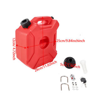 Tanque de Combustible de Repuesto <span class=keywords><strong>para</strong></span> Coche y <span class=keywords><strong>Moto</strong></span> de 5L al por Mayor, Bidón de Almacenamiento de Combustible de Emergencia, Bidón de Plástico Engrosado <span class=keywords><strong>para</strong></span> Diésel y Gasolina, Venta Transfronteriza - Product Image 2