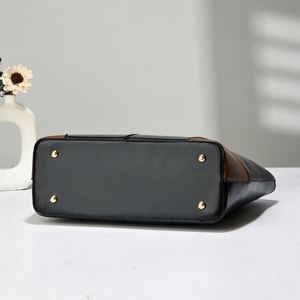 Bolso de Mano de Lujo para Mujer, Gran Capacidad, de Cuero PU, Tipo Tote, con Cierre de Cremallera - Product Image 5