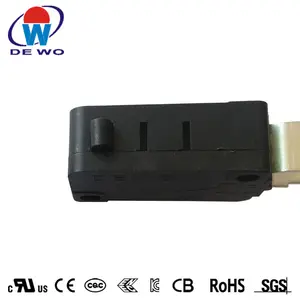 DEWO Cheapest Limit Switch 16A 20A Micro Switch 2 Ways Without Lever Black Color Micro Switch Manufacturer