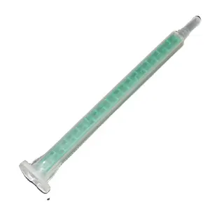 Nhà Máy Giá 24 yếu tố ống vuông tĩnh Mixer tip nhựa màu xanh lá cây trộn vòi phun