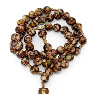 Corde en résine Chapelet Perles Collier de Prière Catholique Croix Béni par le Pape François - Product Image 5