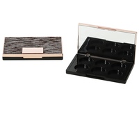 Conteneur vide pour maquillage, emballage vide, 4 couleurs, fard à paupières, rouge à lèvres, anticernes, palette OEM, imperméable, kit de fard à paupières 6 en 1