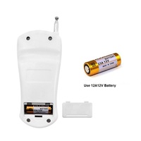 Commutateur de télécommande DC 12V 12ch RF interrupteur d'éclairage relais 12 canaux récepteur 24V + émetteur sans fil 433mhz