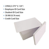 Tarjeta de Control de Acceso NFC de PVC de 13.56 MHz, Personalizable de Fábrica, Premium, Imprimible por Sublimación e Inyección de Tinta, para Tarjetas de Identificación
