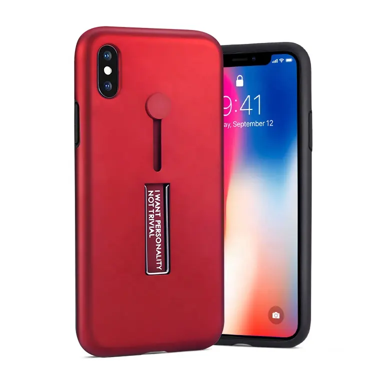 Hibrid 2 In 1 kickstand TPU PC için diğer cep telefonu aksesuarları Xiaomi siyah köpekbalığı 2 Pro Mi A3 CC9 CC9e 9T Redmi K20 7A not