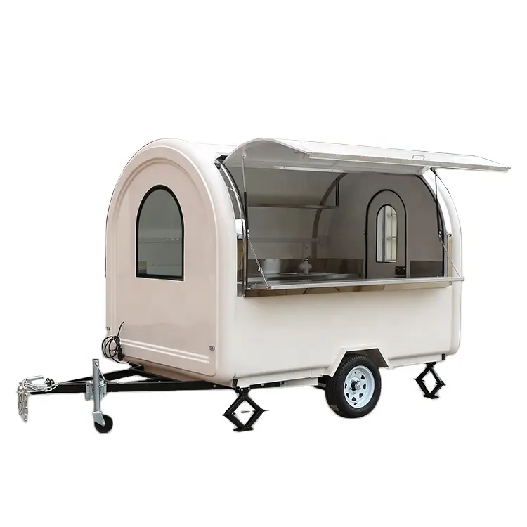 Top Quality food cart with wheels /mobile food trailer /fast food cart