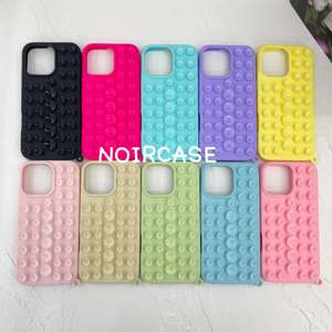 Funda de teléfono de color sólido para iPhone 16 Pro Max-Diseño de succión múltiple, se adhiere a áreas suaves, Gym Live, Girls' - Product Image 4