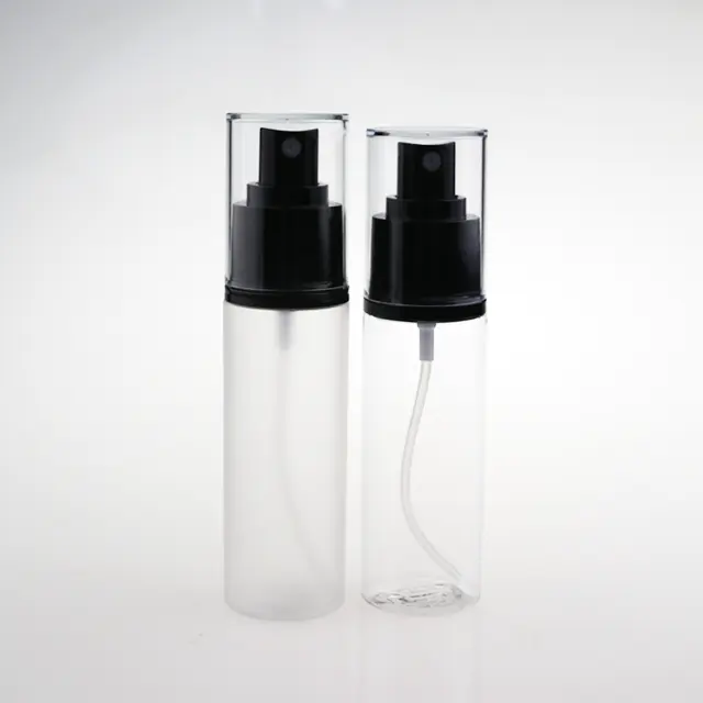 ハイグレードファインフォグ30ml 40ml 50ml 60ml 80ml 100mlプラスチック連続ボトルポンプ付きクロロムミストスプレーボトル