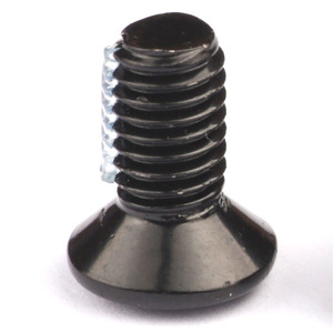Quincaillerie métrique Vis à tête fraisée à tête fraisée <span class=keywords><strong>cruciforme</strong></span> <span class=keywords><strong>cruciforme</strong></span> en croix noire en zinc noir - Product Image 6