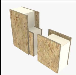 Paneles Sándwich <span class=keywords><strong>OSB</strong></span> Decorativos, Paneles Estructurales Aislados para Casas Prefabricadas - Product Image 1