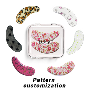 Patchs en silicone hydratants personnalisables à motifs de dessins animés pour le soin de la peau, patchs faciaux en silicone réutilisables, patchs en silicone pour les rides sous les <span class=keywords><strong>yeux</strong></span> - Product Image 3