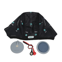 Kit EEG Casque 10/20 Système 19 Canaux pour Placement d'Électrodes, Neurofeedback, Moniteur d'Activité Cérébrale, Casque de Raffermissement