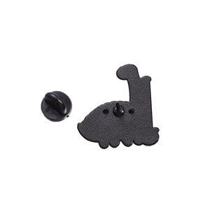 Toptan Herbivorous dinozor emaye Pin karikatür sevimli vejetaryen hayvanlar broş yaka sırt çantası rozetleri moda takı hediye - Product Image 5