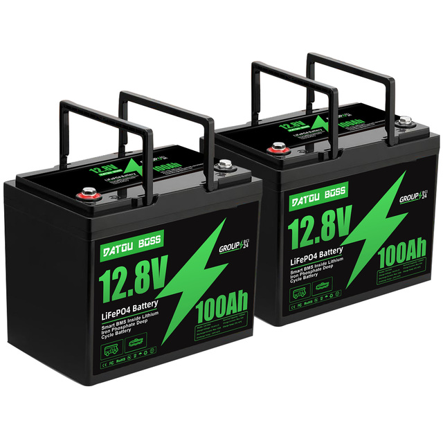 Rechargeable 12.8V Lithium Iron Phosphate Pack 100Ah Batterie Lithium 12V 100Ah Lifepo4 Battery for Solar Energy Storage System