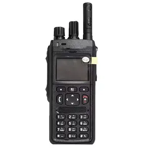 Mtp850 נייד כפול עבודה דיגיטלית רדיו נייד GPS UHF FM ווקי טוקי ואינטרקום ארוך טווח 5W פלט כף יד רדיו דו-כיווני