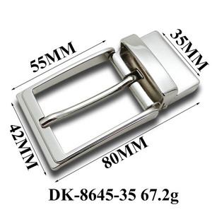Vente en gros de boucles de ceinture réversibles de 35 mm, logo personnalisé, <span class=keywords><strong>boucle</strong></span> à <span class=keywords><strong>ardillon</strong></span> rotative en alliage de zinc pour ceintures en cuir pour hommes - Product Image 3