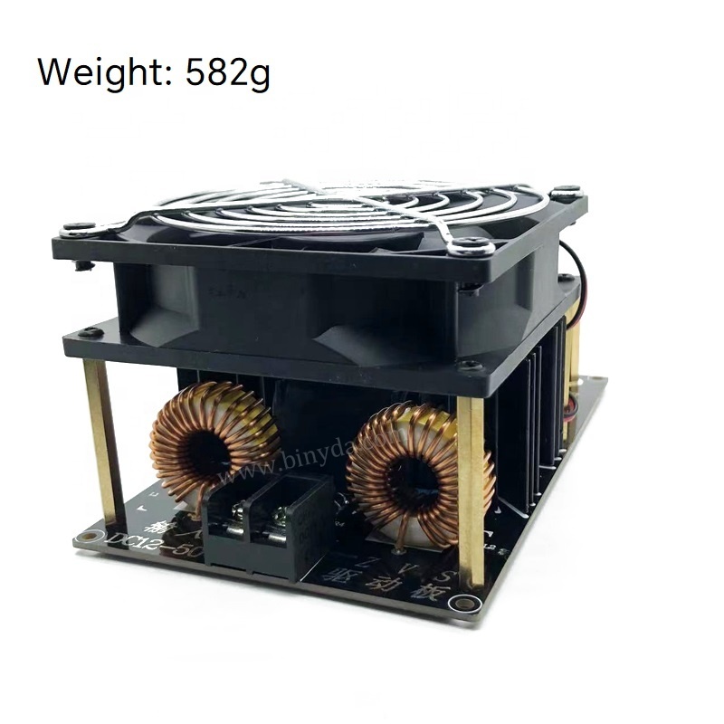 Modulo Riscaldatore A Induzione ZVS 2500W Con Bobina E Raffreddamento - Scheda Driver FLYBACK