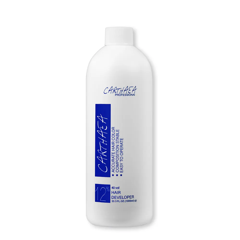 Wholesale manufacturer hair dye 40 peroxide hydrogen chemical formula ammonia free oxidant cream with bleaching powder