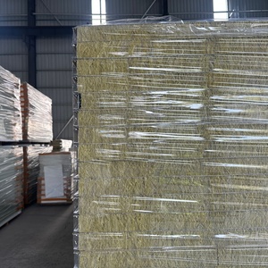 Panel Sándwich de Lana de Roca Ligero, Ignífugo y Ecológico para <span class=keywords><strong>Aislamiento</strong></span> de Paredes Exteriores, Decoración Metálica Resistente al Agua - Product Image 2