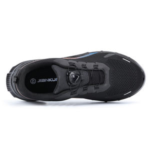 Zapatos <span class=keywords><strong>de</strong></span> <span class=keywords><strong>Seguridad</strong></span> Deportivos JIANKUN con Puntera <span class=keywords><strong>de</strong></span> Acero Anti-Impacto para Hombre, Tejido <span class=keywords><strong>de</strong></span> Punto + TPU Ligero Antideslizante, Resistentes al Desgaste, con Amortiguación <span class=keywords><strong>de</strong></span> Aire <span class=keywords><strong>de</strong></span> PU - Product Image 4