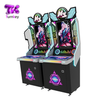 Machine de jeu d'intérieur City Magic Music Dance, simulateur de danse à monnayeur, équipement de jeu de grande taille