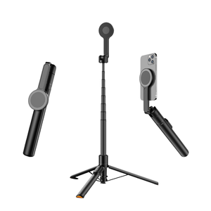 Bâton de <span class=keywords><strong>selfie</strong></span> en aluminium extensible de 65 pouces pour MagSafe <span class=keywords><strong>iPhone</strong></span> Rotatif à 360 ° avec fonction pliable à distance sans fil - Product Image 5