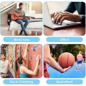 SKY-TOUCH Renforcement des doigts avec 6 niveaux de résistance Grip Force Trainer Logo personnalisé Entraînement de force des mains - Product Image 5