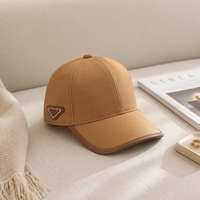 Nouvelle Casquette de Baseball Unisexe en Nylon de Haute Qualité à 6 Panneaux, Forme Triangulaire Inversée, Tendance, Formelle, Protection Solaire, Universelle et Assortie