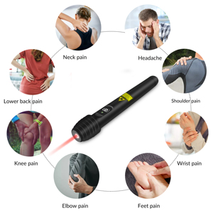 Stylo de thérapie <span class=keywords><strong>laser</strong></span> de qualité clinique 500mW, <span class=keywords><strong>appareil</strong></span> avancé à lumière infrarouge pour la gestion de la douleur par <span class=keywords><strong>acupuncture</strong></span> - Product Image 4