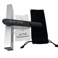 Présentateur sans fil à lumière rouge pour présentations PPT, stylo de défilement de page, télécommande de volume RF 2.4G, pointeur USB pour PowerPoint, clicker, souris