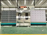 Machine automatique de lavage et de séchage de verre vertical CNC pour le nettoyage du verre à double vitrage