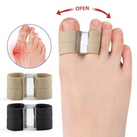 Correcteur d'hallux valgus en silicone, séparateur d'orteils, redresseur de pouce et d'orteils, outil de soin des pieds pour l'exercice