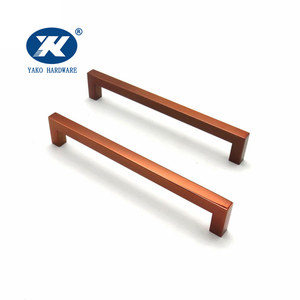 Tirador de puerta de cocina de latón en forma de <span class=keywords><strong>U</strong></span> cuadrado - Product Image 4