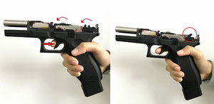 Recoil ve elektrik dergisi ile <span class=keywords><strong>Laser</strong></span> lazer silah simülatörü, lazer çekim eğitmeni L17pro simülatörü - Product Image 3