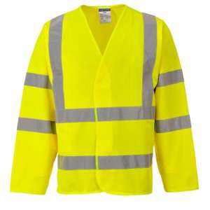 PORTWEST - C473YERXX/3X Chaqueta amarilla de dos bandas y corsé de alta visibilidad-EAN 5036108141586 ROPA DE TRABAJO DE 2017 - Product Image 1