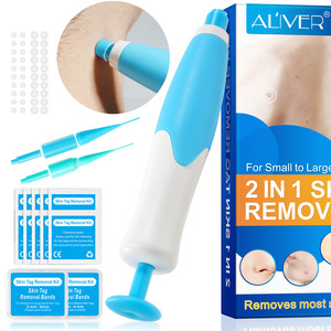 ALIVER Auto Kutil Kulit: <span class=keywords><strong>Removal</strong></span> Kit Aman untuk Kecil Ke Besar Perbaikan Halus Alat Perawatan 2-8Mm Kulit <span class=keywords><strong>Tag</strong></span> Remover Pen - Product Image 3