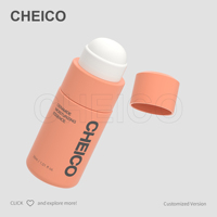 Vente en gros Bouteilles vides 60ml transparentes givrées rondes blanches avec bouchon compte-gouttes 30ml 40ml Bouteilles d'huile essentielle cosmétiques
