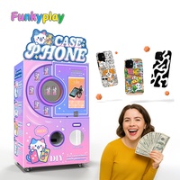 Máquina Expendedora de fundas de teléfono Funkyplay Resort Spa Boutique con opciones de ilustraciones personalizadas