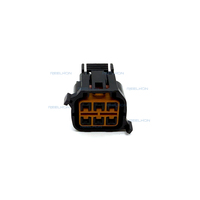 Conectores de Carcasa para Enchufes Automotrices de 5 Pines, Impermeables, de Nylon 7063X-2.2-21