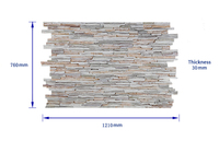 Panneau mural en polyuréthane multicouche NEU PU, design moderne, durable et élégant pour les hôtels, imitation pierre pour la construction