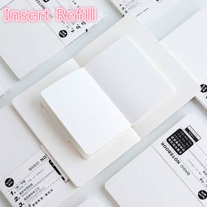 LABON-Cuaderno Retro de tela, agenda, cubierta de diario, A5, A6, planificador, línea de cuadrícula en blanco, cuaderno con borla de papel - Product Image 6