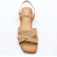 Meilleure vente été nouveauté cheville piège sandale semelle extérieure en caoutchouc doux anti-dérapant décontracté sandales plates pour femmes et dames