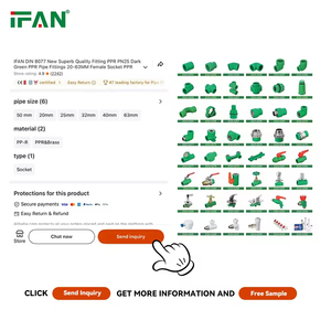 IFAN - Venta al por Mayor <span class=keywords><strong>de</strong></span> Tuberías y Accesorios PPR <span class=keywords><strong>de</strong></span> Todos los Tipos y Colores, Lista <span class=keywords><strong>de</strong></span> Precios, Especificaciones, Nombres <span class=keywords><strong>de</strong></span> Accesorios <span class=keywords><strong>de</strong></span> Tubería PPR Verdes - Product Image 3
