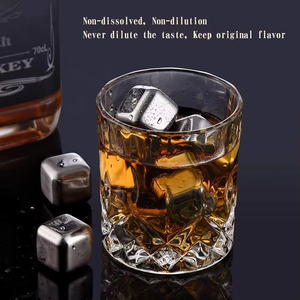 Vaso de Acero Inoxidable Reutilizable y Ecológico Camol, Herramienta para Cubos de Hielo con Tecnología de Enfriamiento Rápido para Cócteles, Whisky y Bares - Product Image 5