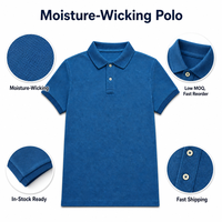 Chemise décontractée à manches courtes en coton tricoté brodé pour homme avec poche poitrine, couleur unie, style workwear