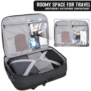 Borsa Tattica Impermeabile per Laptop, Approvata come Bagaglio a Mano, Borsa da Viaggio <span class=keywords><strong>con</strong></span> Sistema MOLLE - Product Image 3