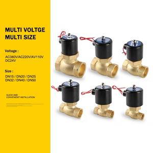 Pabrik disesuaikan tahan suhu tinggi kuningan AC220V DN15 katup solenoid <span class=keywords><strong>pilot</strong></span> uap air untuk lulus uap - Product Image 3