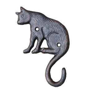 Vintage fonte vache <span class=keywords><strong>ferme</strong></span> mur cintre couleur peint revêtement lait vache porte-clés serviette Cottage crochets salle de bain salon décor - Product Image 2